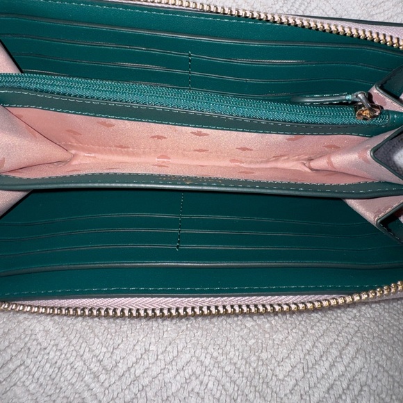 Kate Spade Pink Pineapple Tote, Wallet, and Make-Up Case Set - Picture 12 of 14